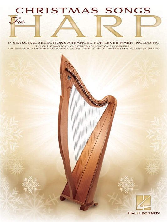 Christmas Songs For Harp Book