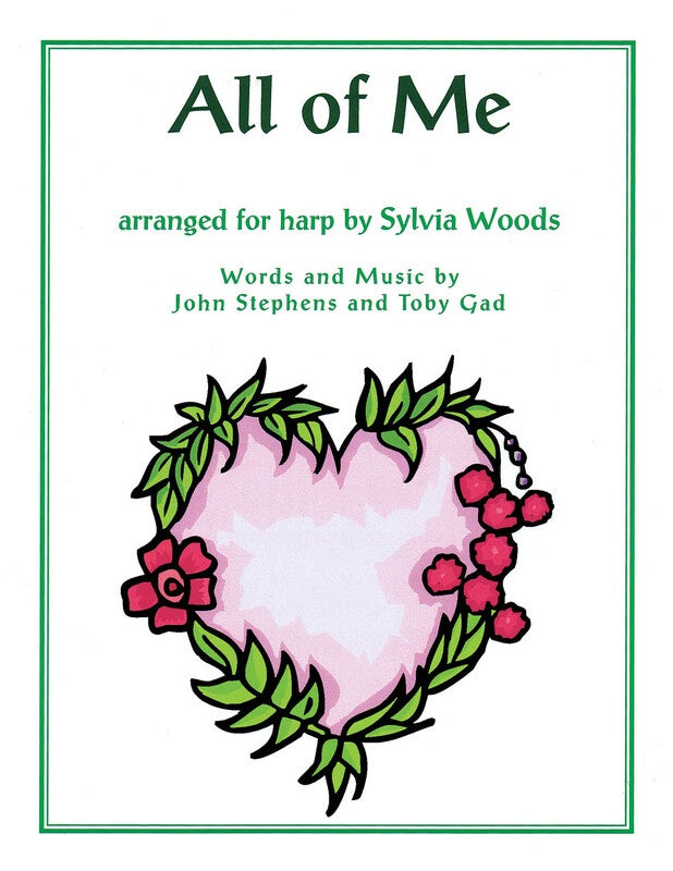 All Of Me Arranged For Harp