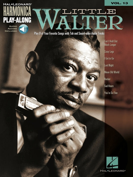Little Walter Harmonica Playalong V13 Bk/Ola