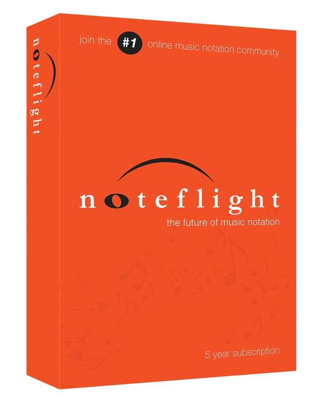 Noteflight 5 Year Subscription - Music Writing Application