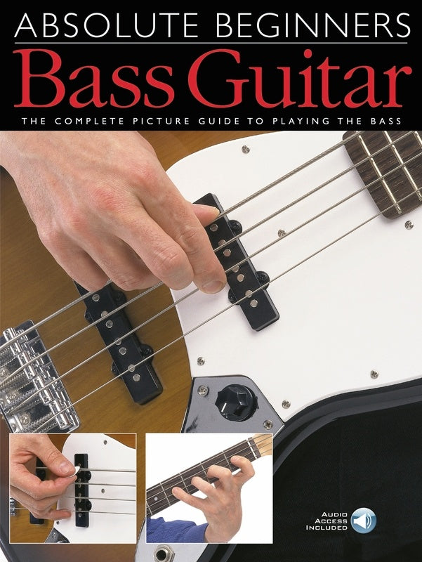 Absolute Beginners Bass Guitar Book/Cd