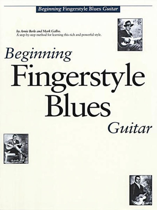 Beginning Fingerstyle Blues Guitar Tab Bk/Cd