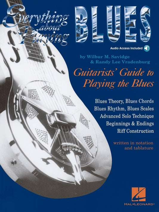 Everything About Playing Blues Bk/Cd