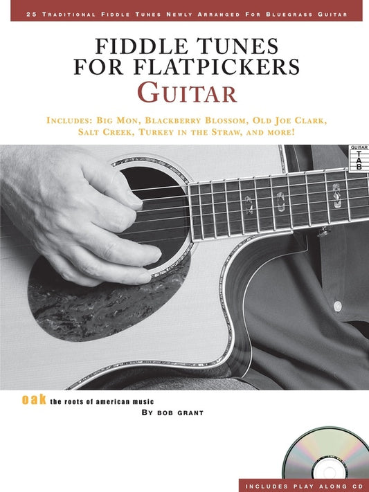 Fiddle Tunes For Flatpickers Guitar Bk/Cd