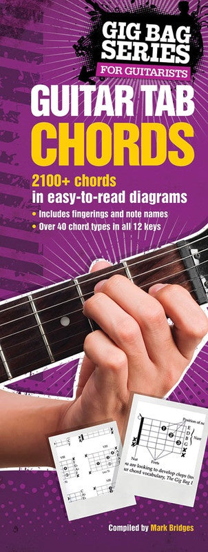 Guitar Tab Chords Gig Bag Series