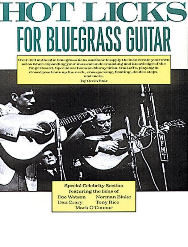 Hot Licks For Bluegrass Guitar