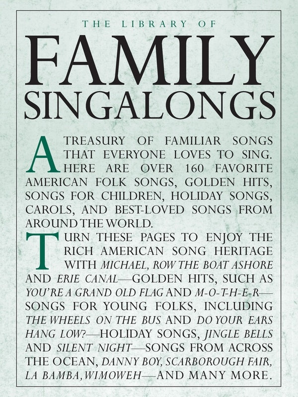 The Library of Family Singalongs - Music2u