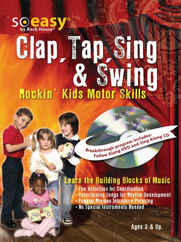 Clap Tap Sing & Swing Bk/Cd/Dvd