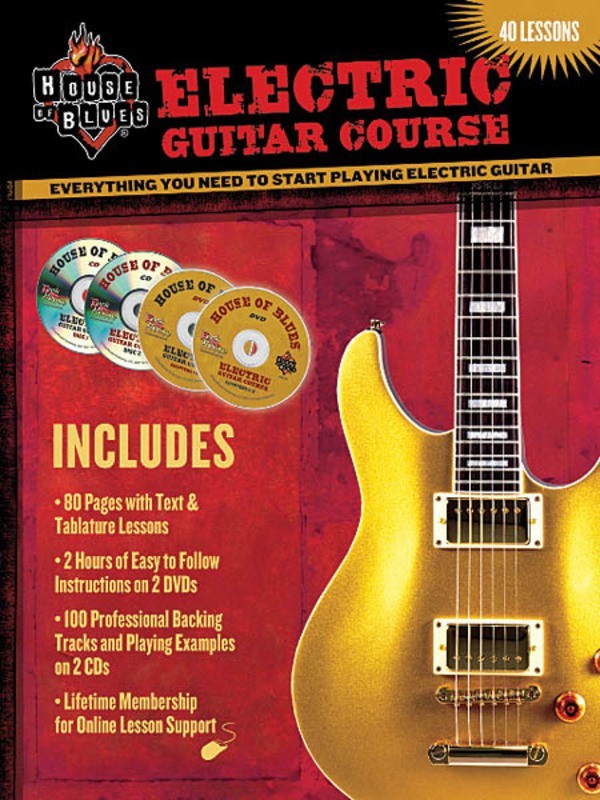 House Of Blues Electric Guitar Bk 2Cd 2Dvd Gtr