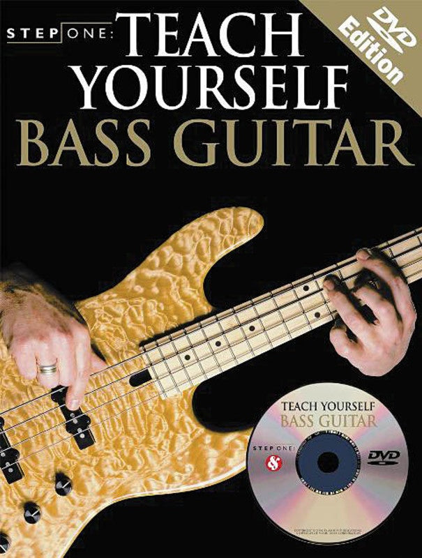 Step One Teach Yourself Bass Guitar Bk/Dvd
