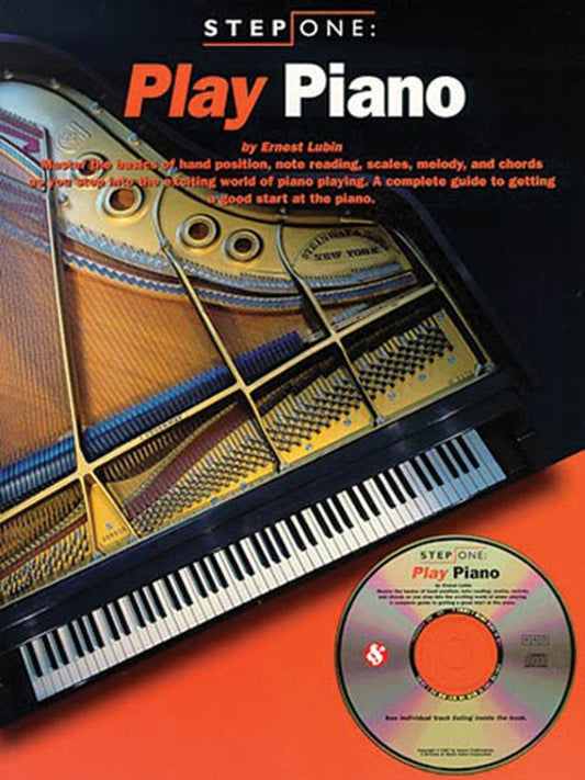 Step One Play Piano Book/Cd