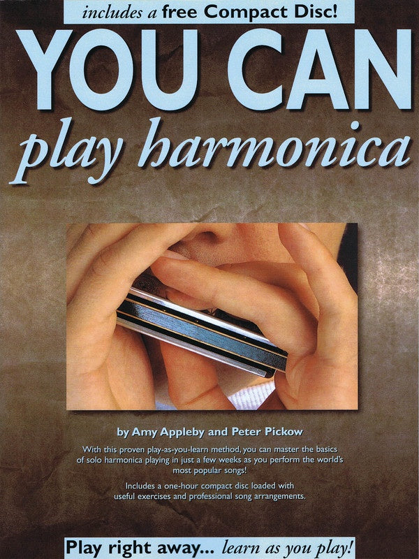 You Can Play Harmonica Bk/Cd