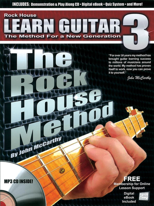 Rock House Method Learn Guitar 3 Bk/Cd