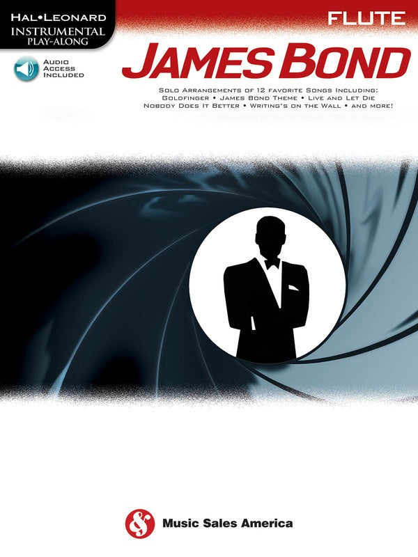 James Bond For Flute - Play Along Book/Ola