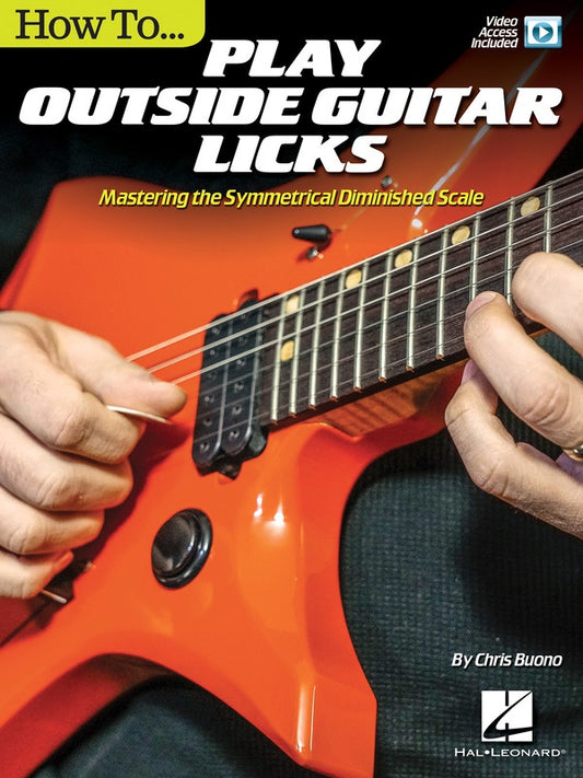 How To Play Outside Guitar Licks Bk/Olv