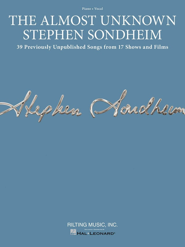 Almost Unknown Stephen Sondheim PVG