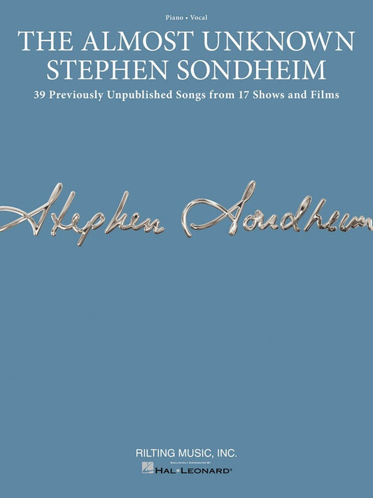 Almost Unknown Stephen Sondheim PVG