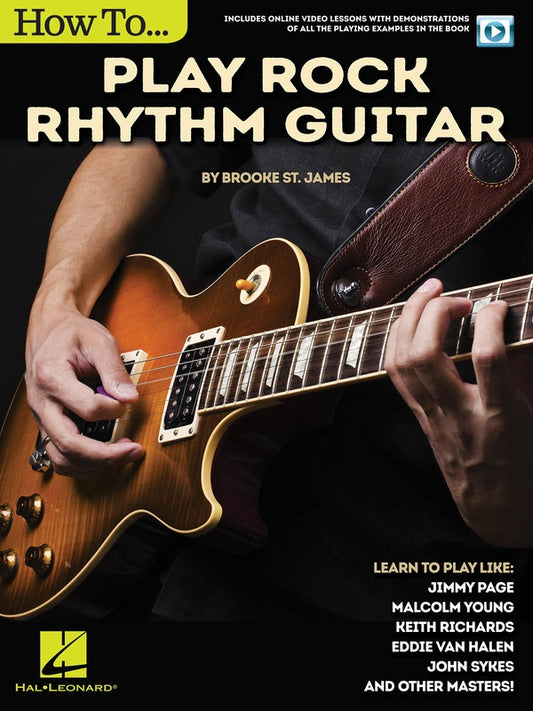 How To Play Rock Rhythm Guitar Book/Olv