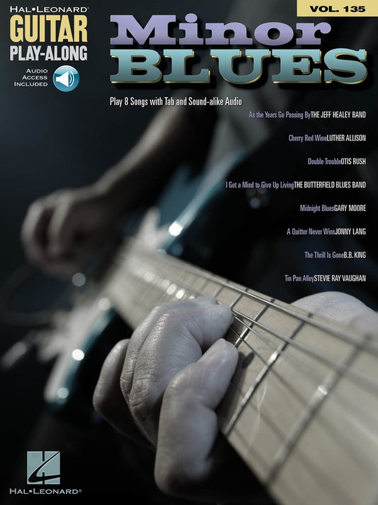 Minor Blues Guitar Playalong V135 Bk/Ola