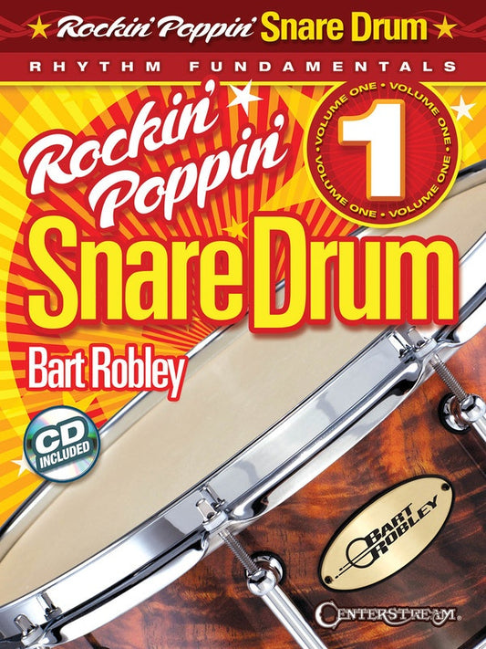Rockin Poppin  Snare Drum Bk/Cd V1