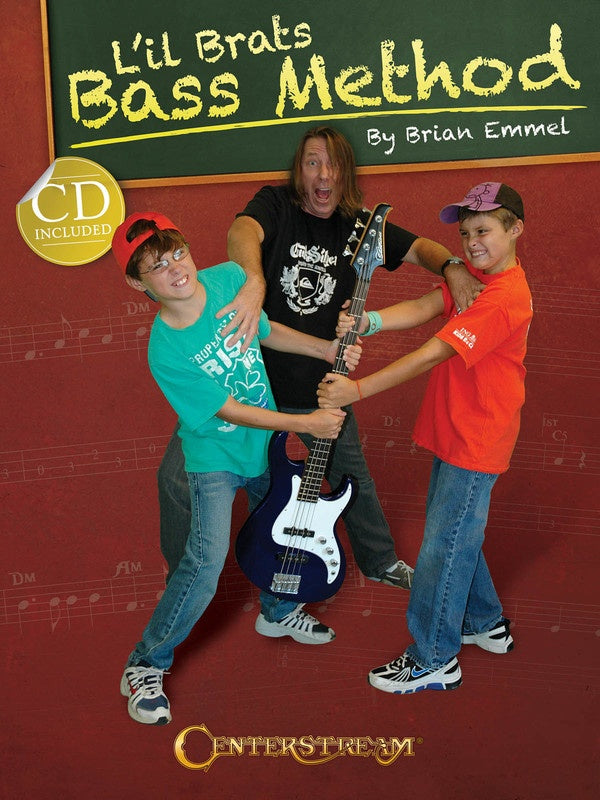 Lil Brats Bass Method Tab Bk/Cd