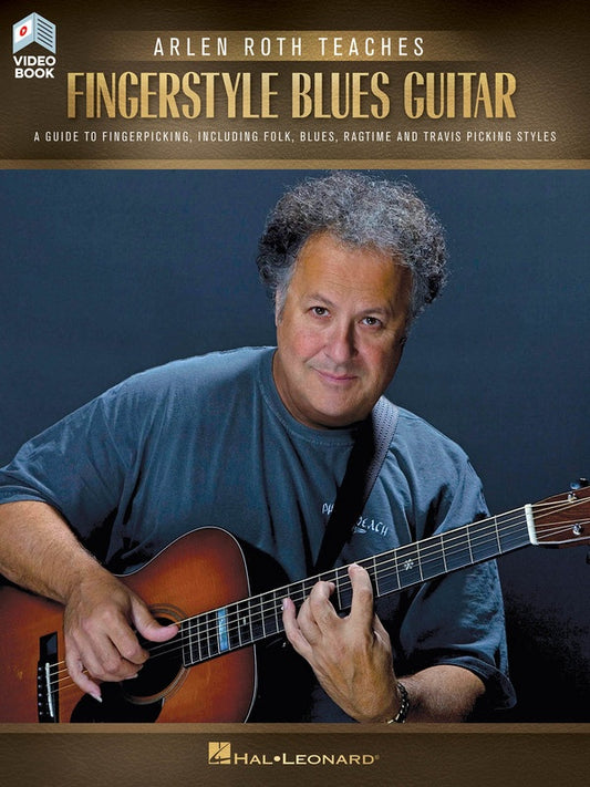 Arlen Roth Teaches Fingerstyle Blues Guitar Bk/Olv
