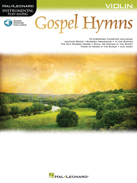 Gospel Hymns For Violin Play Along Book/Ola