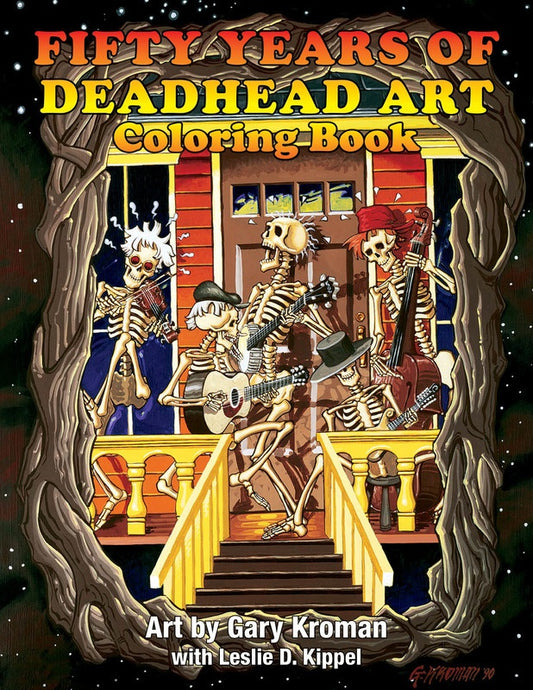Fifty Years Of Deadhead Art Coloring Book