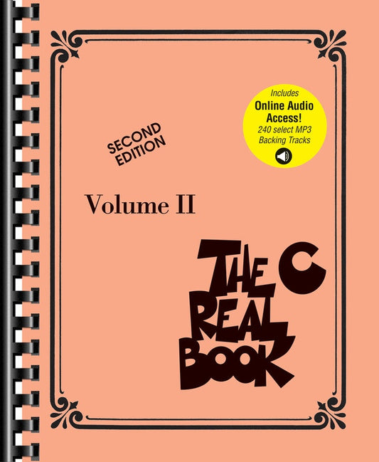 Real Book Volume 2 - C Instruments Book/Ola 2nd Edition (240 songs)
