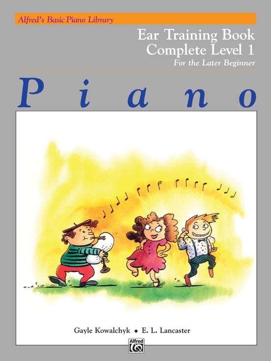 Alfred's Basic Piano Library - Ear Training Book Complete Level 1 (1A/1B)