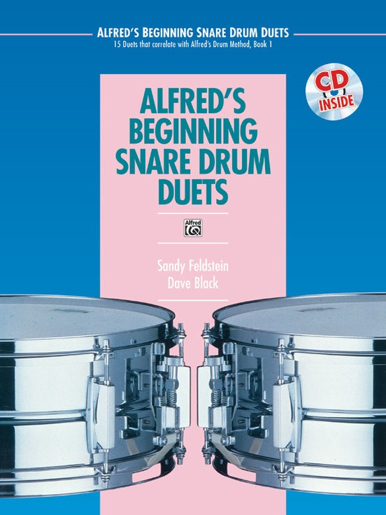 Alfred's Drum Method - Beginning Snare Drum Duets (Book/Cd)