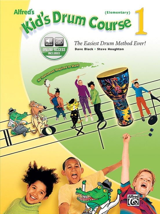 Alfred's Kids Drum Course 1 Book/Ola