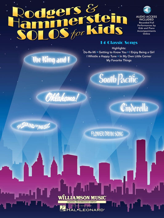 Rodgers & Hammerstein Solos For Kids Bk/Cd