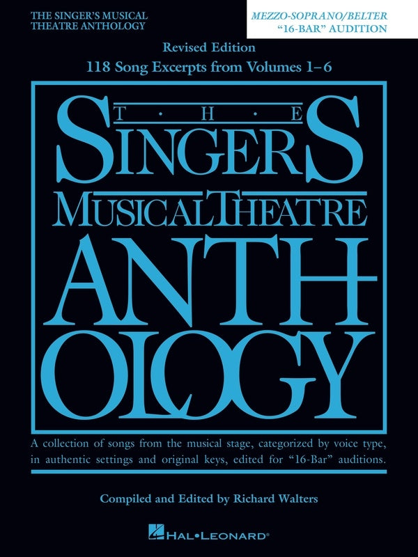 Singers Musical Theatre Anth 16 Bar Audition Mez