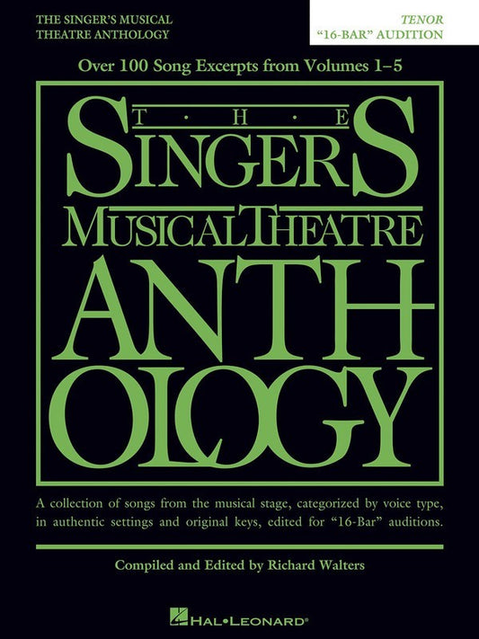 Singers Musical Theatre Anth 16 Bar Audition Ten