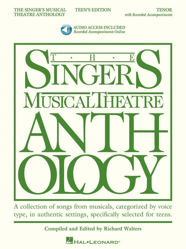 Singers Musical Theatre Anth Teens Tenor Bk/2Cd