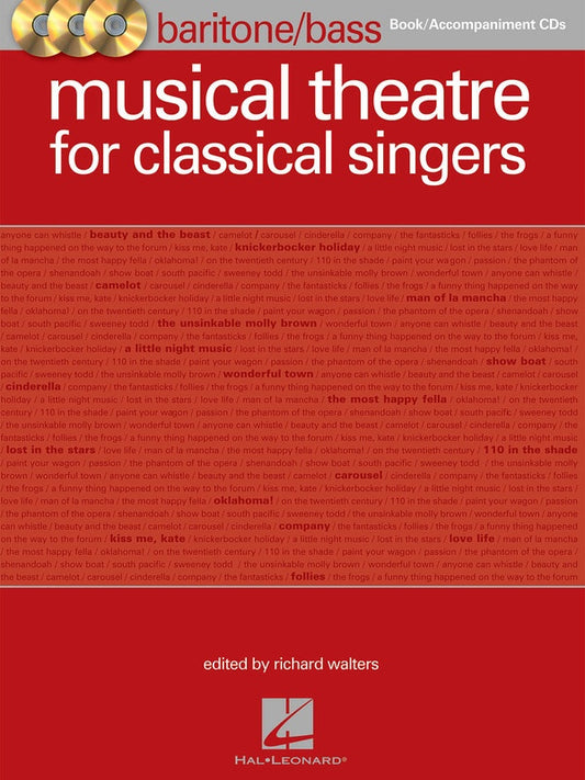 Musical Theatre For Classical Singers Bar Bk/3Cd