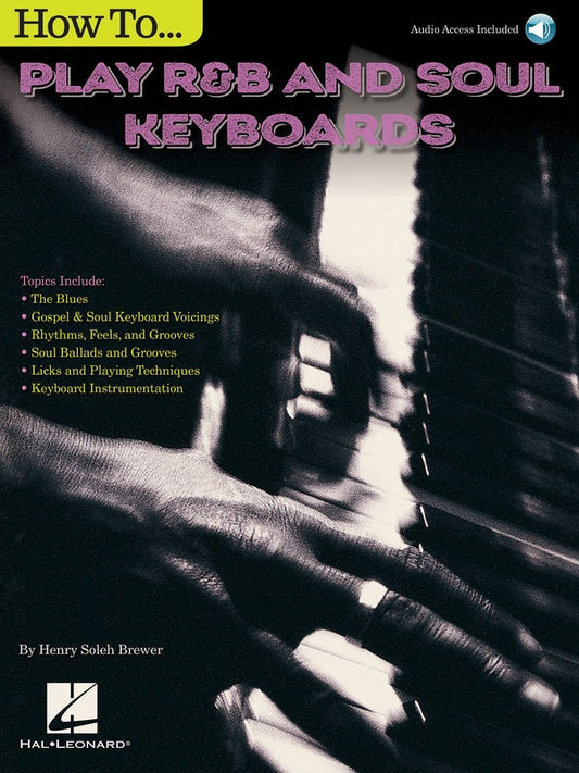 How To Play R&B And Soul Keyboards Bk/Ola