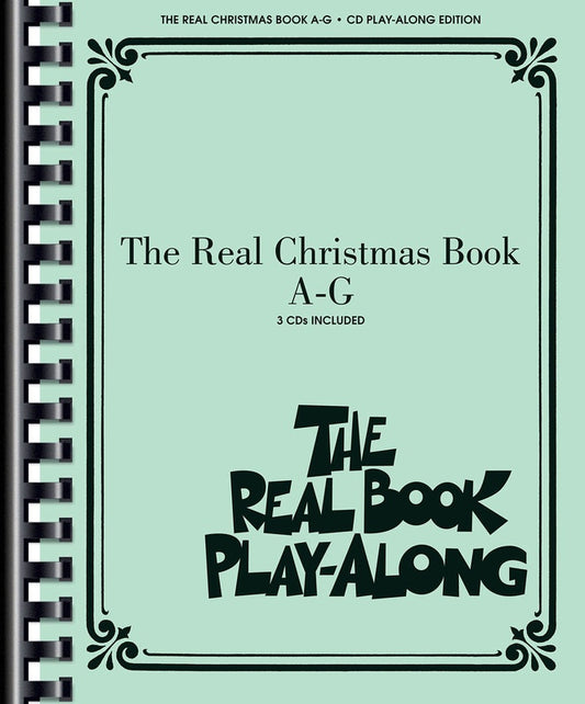 Real Christmas Book Play Along Vol  A-G 3Cds