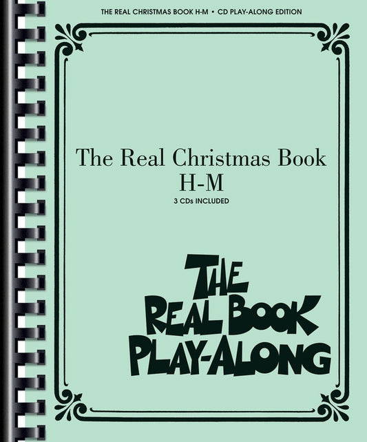 Real Christmas Book Play Along Vol  H-M 3Cds
