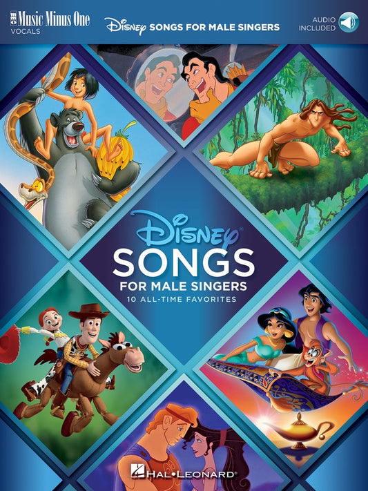 Disney Songs For Male Singers Book/Ola