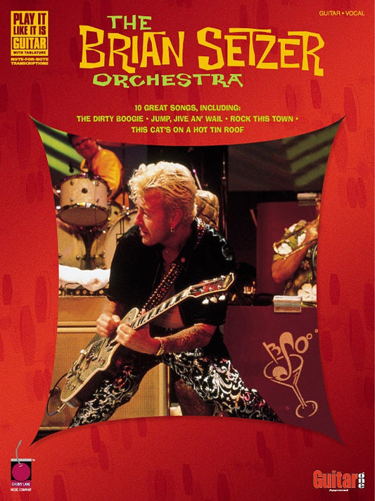 Brian Setzer Orchestra Gtr Tab Pili