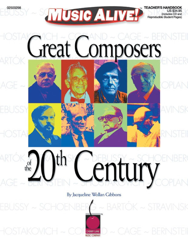 Great Composers Of 20Th Century Bk/Cd