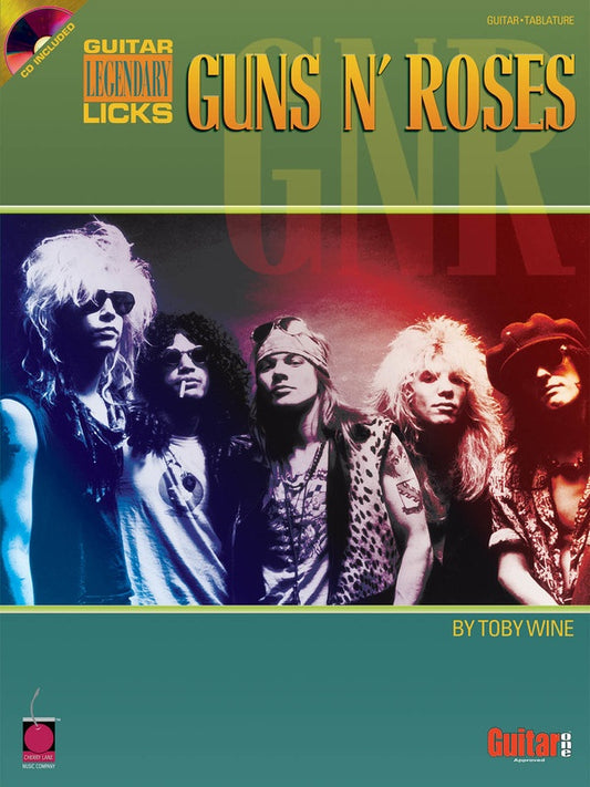 Guns N Roses Guitar Legendary Licks Bk/Cd