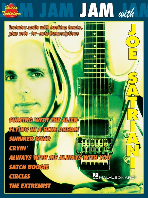 Jam With Joe Satriani Guitar Tab Bk/Ola