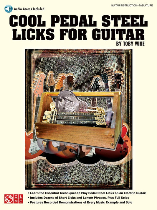 Cool Pedal Steel Licks For Guitar Bk/Cd
