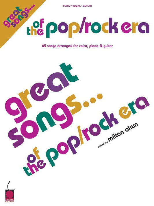 Great Songs Of The Pop/Rock Era PVG