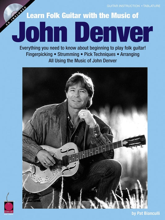 Learn Folk Guitar With John  Denver Bk/Cd