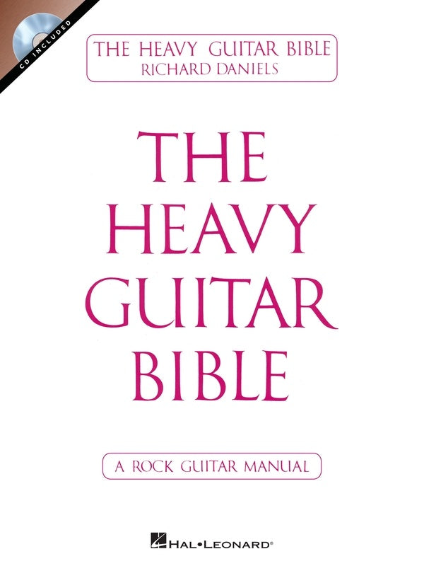 Heavy Guitar Bible Rock Gtr Manual Bk/Cd
