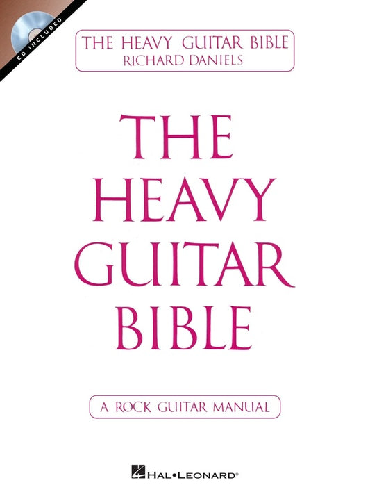 Heavy Guitar Bible Rock Gtr Manual Bk/Cd